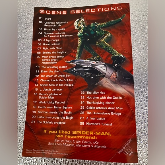 “Spider-Man” 2 DVD Special Edition. Full Screen - Picture 14 of 15